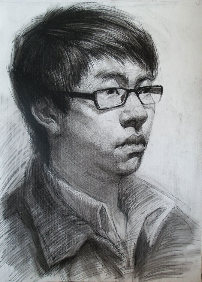 高考美术素描作品